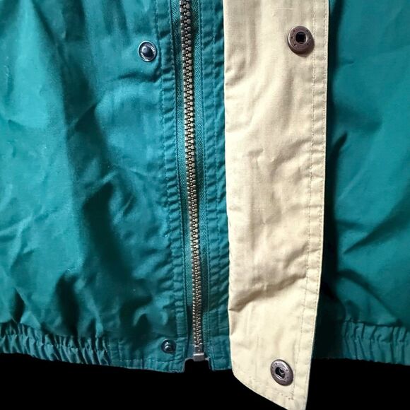 Field & Stream Mens Jacket Coat Green Pockets Zip Snap Front XXL - Picture 15 of 16